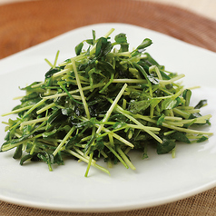 青菜のあっさり炒め/揚げ茄子の塩胡椒風味/青梗菜と椎茸長芋のオイスターソース炒め