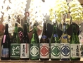 新潟の地酒を数多くご用意しております。特に日本酒の種類には自信を持っております。