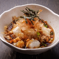 揚げ餅おろし納豆