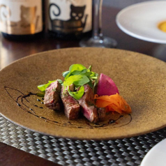 贅沢牛ヒレのソテーなどこだわりのフレンチ料理♪の写真