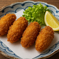 料理メニュー写真&nbsp;カキフライ（4個)