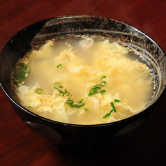 鶏玉子スープ