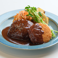 クリームコロッケハンバーグ