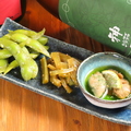 料理メニュー写真&nbsp;アテ三種盛り