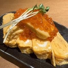 いくら乗せ乗せ!だし巻き玉子
