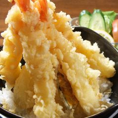 1日10食限定ジャンボ大海老天丼（1080円）