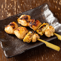 【こだわり厳選】炭火でじっくり旨味を凝縮させた焼き鳥