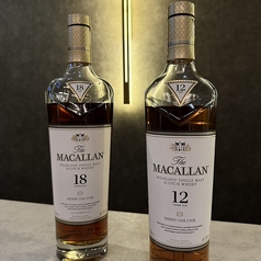 国内外の銘柄から選べる種類豊富なウイスキー
