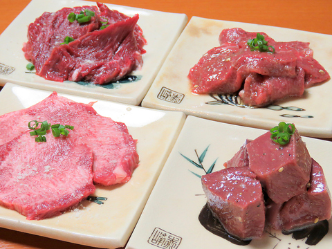 お手頃な価格で焼肉が楽しめる！様々な薬味で新しい焼肉が堪能出来る！