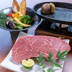 すき焼きしゃぶしゃぶ一芯のコース写真