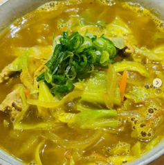 カレー野菜そば
