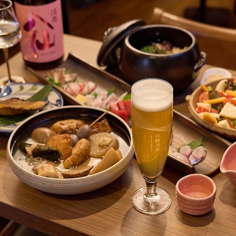 浅草駅すぐ！幻の坂元牛と旬の味覚を堪能。落ち着いた和空間で心満たすひとときを。