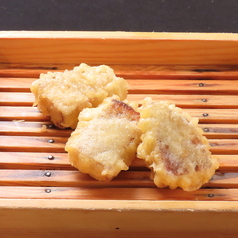 厚切りチャーシューの天ぷら　3ヶ