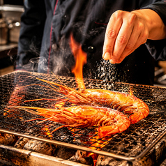 香ばしさ広がる炉端焼き