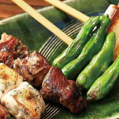ししとう串 1本/特選牛上ハラミ 1本