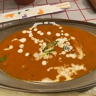 南インド料理をご提供いたします。