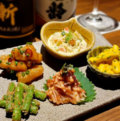 日本酒に合う創作料理をご用意しております。