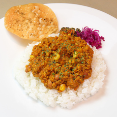 ヴィーガンキーマカレー