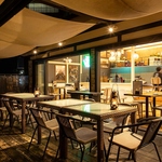 開放感のあるテラス席はサークルの打ち上げなどにもおすすめ。気軽にご相談ください。