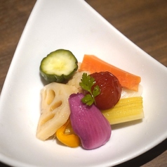 自家製ピクルス