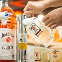 ジムビームハイボールが飲み放題に◎60分で550円！