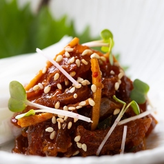 希少　鰹ハラミと生姜のチャンジャ