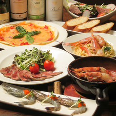 チーズ&海老専門店 裏千葉シュリンプのコース写真