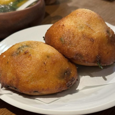 UFO~カキと海苔の揚げお好み焼き