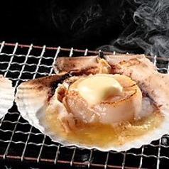 極 北海道産帆立　バター焼き