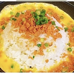 鉄板鮭チャーハン