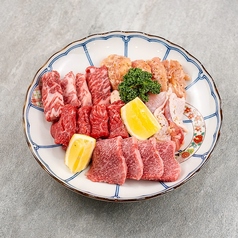 焼肉5種盛り