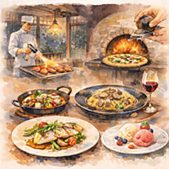 LaVASARA 別邸のコース写真