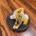 料理メニュー写真&nbsp;かき焼き/殻付き 帆立バター/エイヒレ