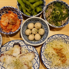 餃子とどて煮うさぎ屋のコース写真