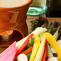 料理メニュー写真 彩り野菜のバーニャカウダー