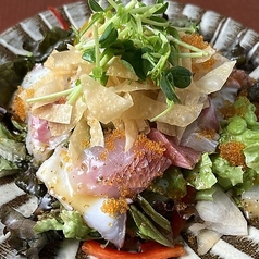 海鮮サラダ~わさび風味のさっぱりドレッシング~