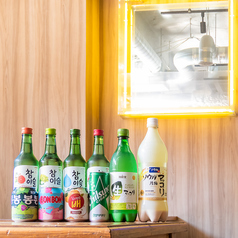 韓国で有名なジュースも取り揃えております。
