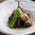 料理メニュー写真 鶏ホルモンのどて煮