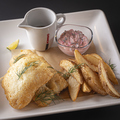 料理メニュー写真&nbsp;国産ハモ＆チップス　モルトヴィネガーとタルタル
