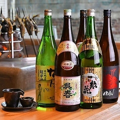 日本食に合うお酒を豊富にご用意しております!