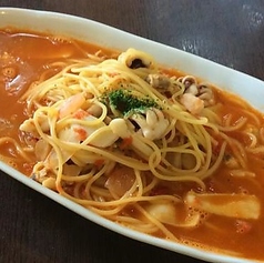 ペスカトーレ(辛口トマトスープ)