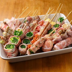 名物串焼きを330円(税込)～と、リーズナブルにご提供◎