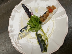 4種の味の酢漬けイワシ