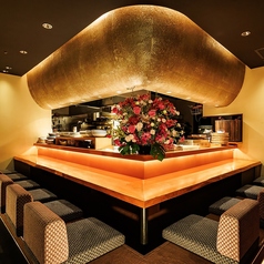 掘りごたつテーブル席にて貸切可能です。20名様～25名様用