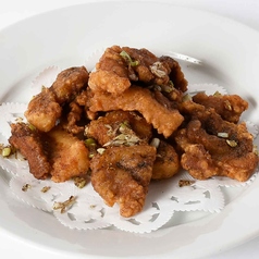 豚バラ肉の花椒揚げ