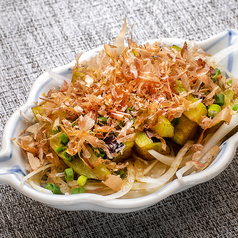 ナスのネギポン酢和え