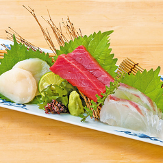 板さんおまかせ3点盛り合わせ