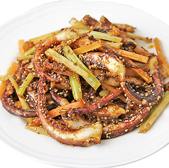 イカの山椒風味唐揚げ