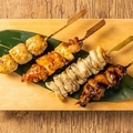 料理メニュー写真&nbsp;おまかせ串盛り合わせ 塩(二本×四種)