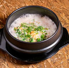 鶏スープ雑炊
